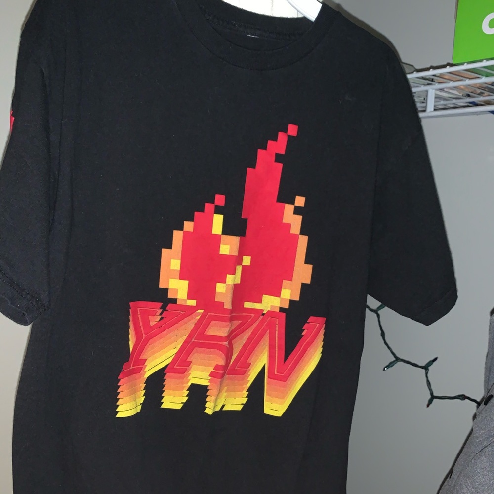 YRN (Young rich nation) Fire Tee